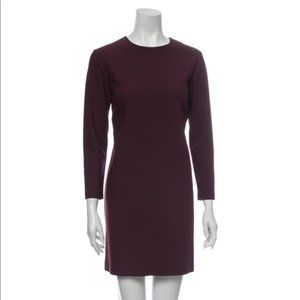 Theory Burgundy Dress